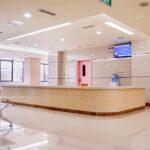 Hospital Interior lighting reception