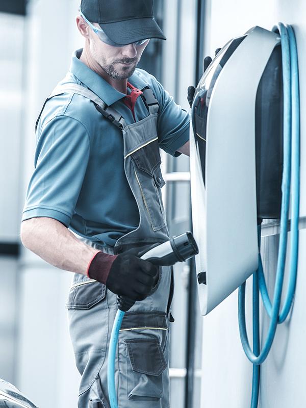 Train Engineer with Charger